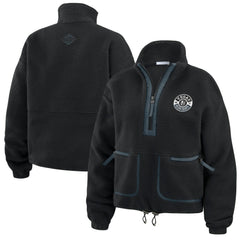 Vegas Golden Knights WEAR by Erin Andrews Women's Polar Fleece Half-Zip Jacket -  NHL Jackets