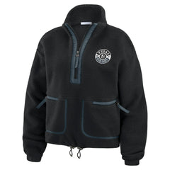 Vegas Golden Knights WEAR by Erin Andrews Women's Polar Fleece Half-Zip Jacket -  NHL Jackets