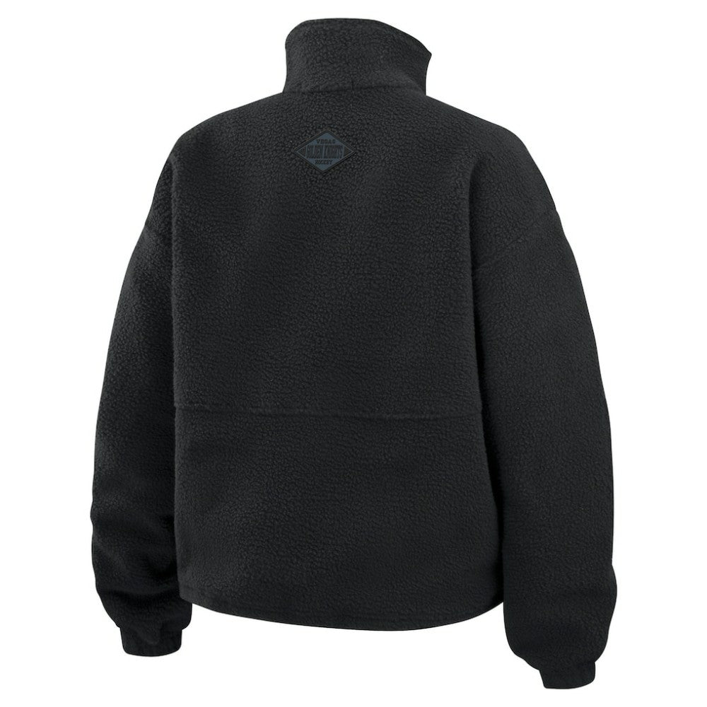 Vegas Golden Knights WEAR by Erin Andrews Women's Polar Fleece Half-Zip Jacket -  NHL Jackets