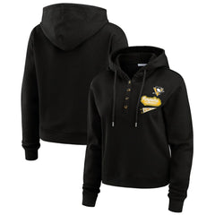Pittsburgh Penguins WEAR by Erin Andrews Women's Waffle-Knit Pullover Hoodie -  NHL Hoodies