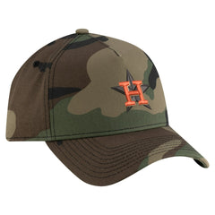 Houston Astros New Era Woodland Team Pop 9FORTY A-Frame Adjustable Hat - MLB Hats