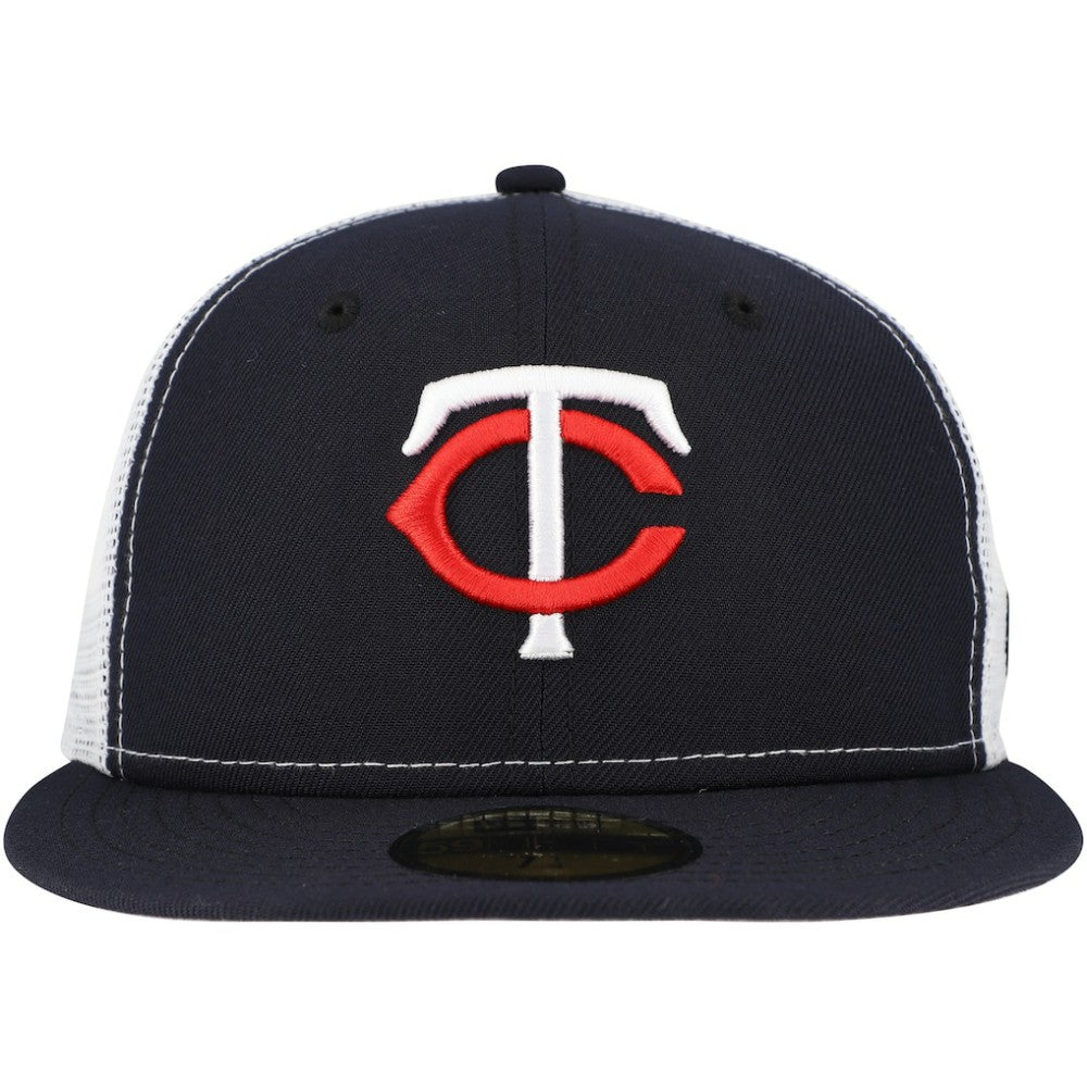 Minnesota Twins New Era Team Color 59FIFTY Trucker Fitted Hat - MLB Hats