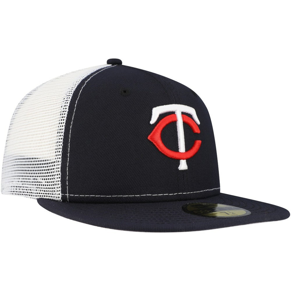 Minnesota Twins New Era Team Color 59FIFTY Trucker Fitted Hat - MLB Hats