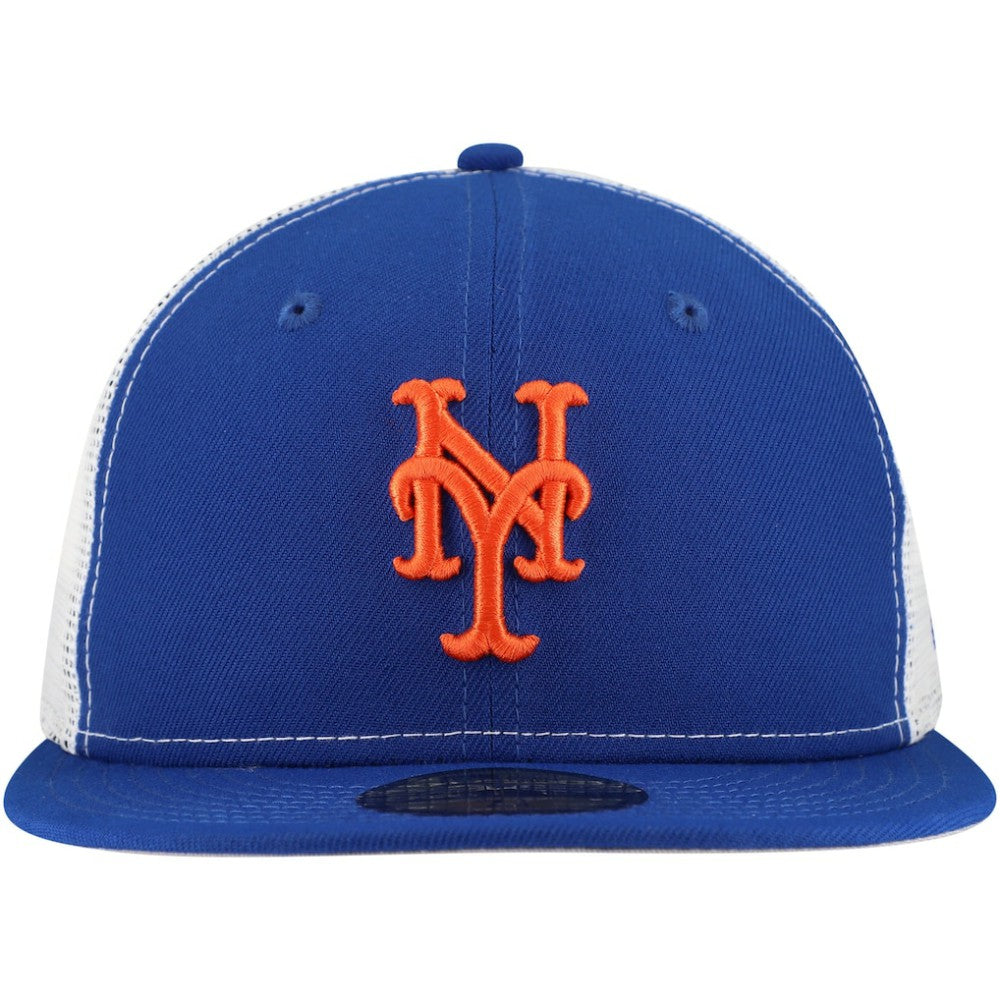 New York Mets New Era Team Color 59FIFTY Trucker Fitted Hat - MLB Hats