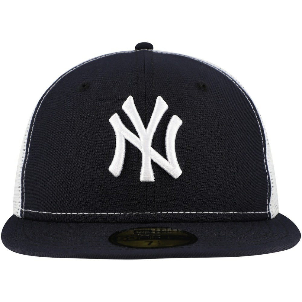 New York Yankees New Era Team Color 59FIFTY Trucker Fitted Hat - MLB Hats