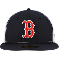 Boston Red Sox New Era Team Color 59FIFTY Trucker Fitted Hat - MLB Hats