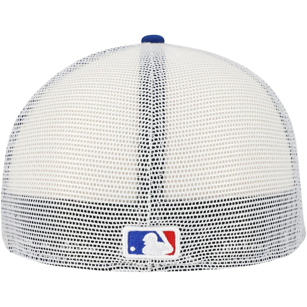 Chicago Cubs New Era Team Color 59FIFTY Trucker Fitted Hat - MLB Hats