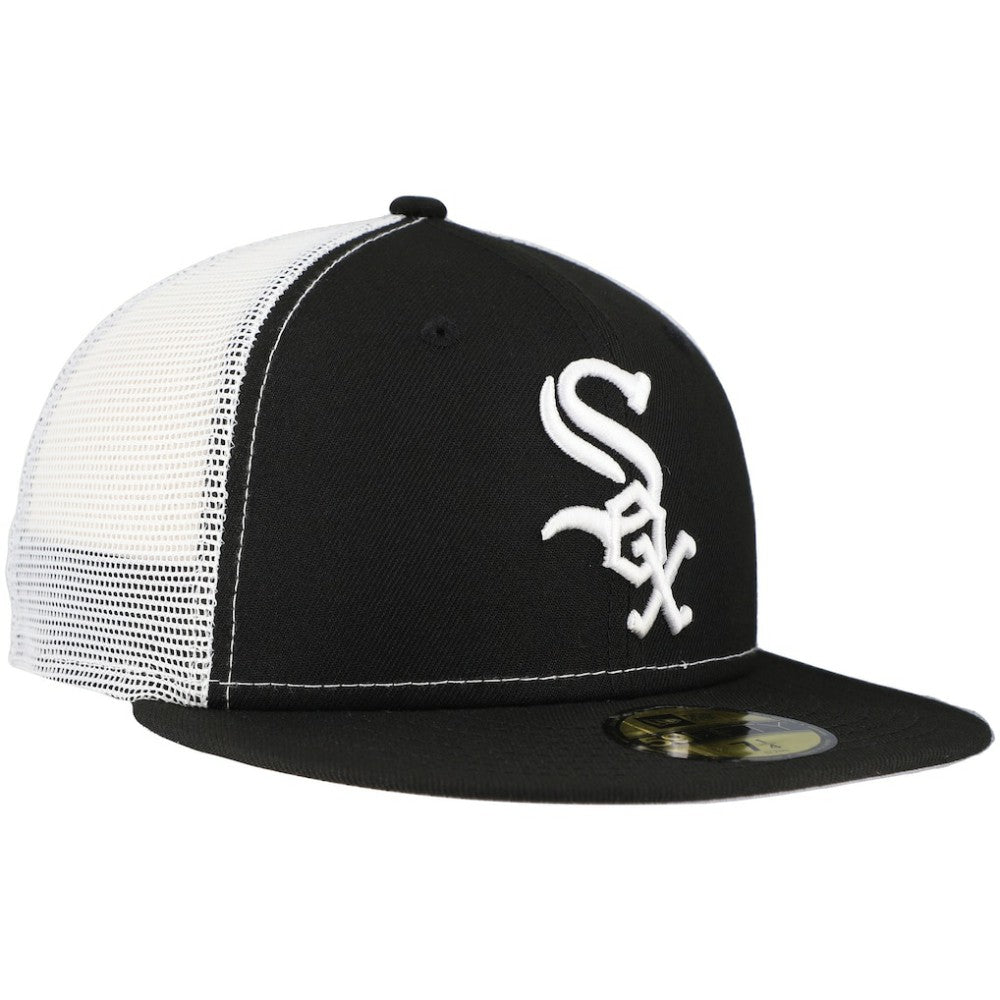 Chicago White Sox New Era Team Color 59FIFTY Trucker Fitted Hat - MLB Hats