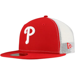 Philadelphia Phillies New Era Team Color 59FIFTY Trucker Fitted Hat - MLB Hats