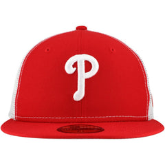 Philadelphia Phillies New Era Team Color 59FIFTY Trucker Fitted Hat - MLB Hats