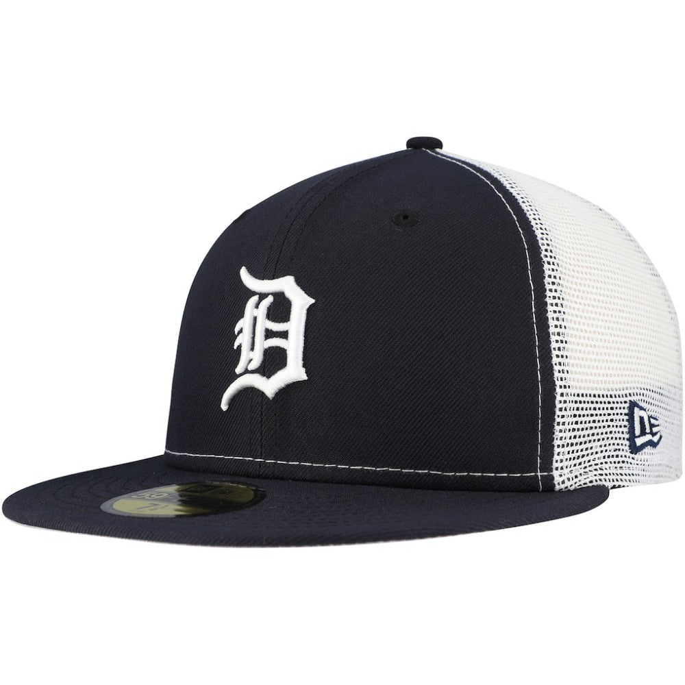 Detroit Tigers New Era Team Color 59FIFTY Trucker Fitted Hat - MLB Hats