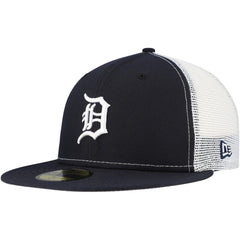 Detroit Tigers New Era Team Color 59FIFTY Trucker Fitted Hat - MLB Hats