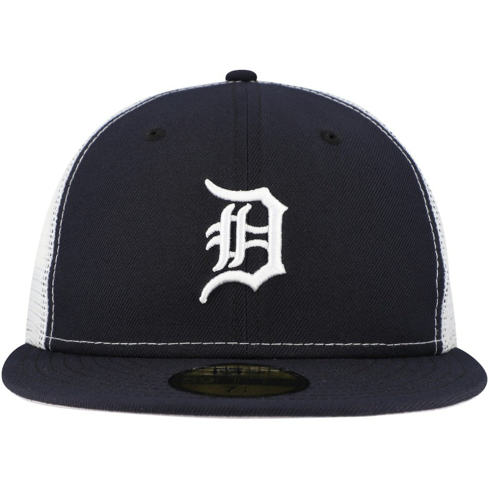 Detroit Tigers New Era Team Color 59FIFTY Trucker Fitted Hat - MLB Hats