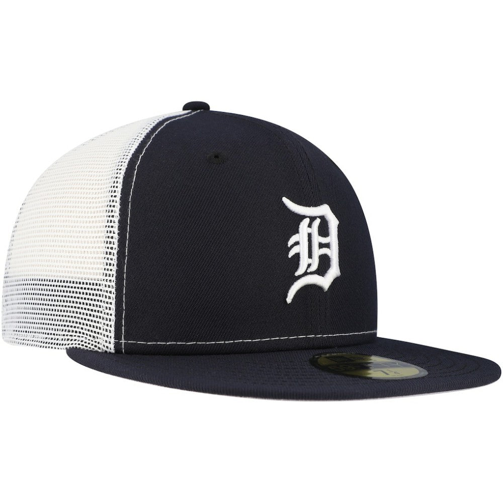 Detroit Tigers New Era Team Color 59FIFTY Trucker Fitted Hat - MLB Hats
