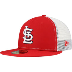 St. Louis Cardinals New Era Team Color 59FIFTY Trucker Fitted Hat - MLB Hats