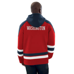 Washington Capitals Starter Hockey Pullover Hoodie -  NHL Hoodies