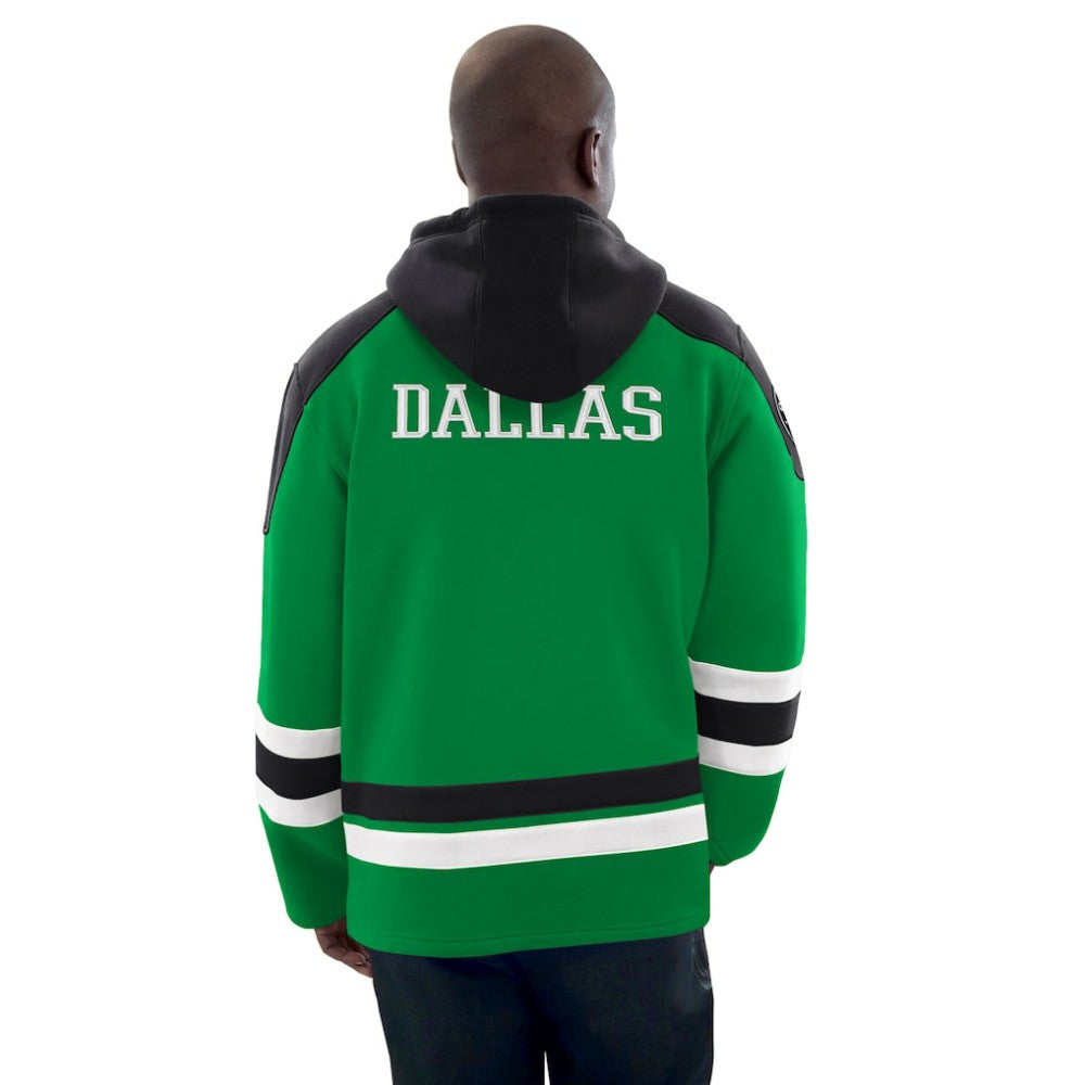 Dallas Stars Starter Hockey Pullover Hoodie -  NHL Hoodies