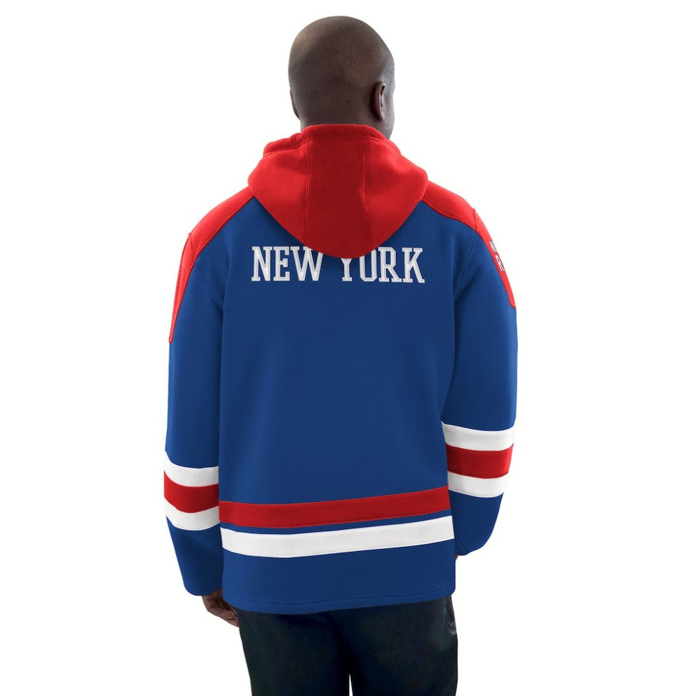 New York Rangers Starter Hockey Pullover Hoodie -  NHL Hoodies