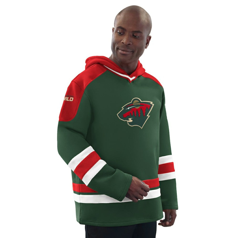 Minnesota Wild Starter Hockey Pullover Hoodie -  NHL Hoodies