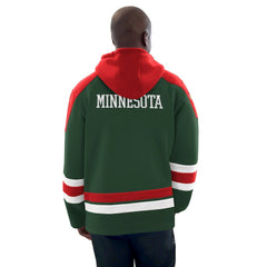 Minnesota Wild Starter Hockey Pullover Hoodie -  NHL Hoodies