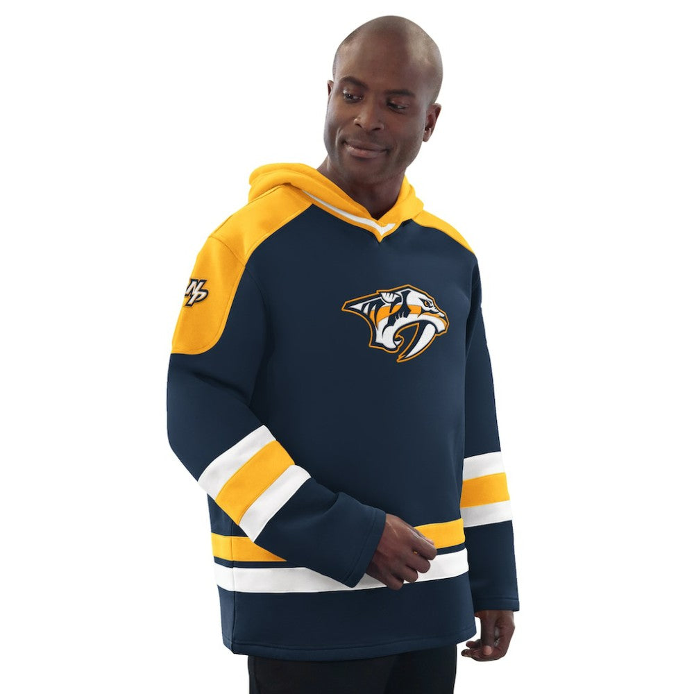 Nashville Predators Starter Hockey Pullover Hoodie -  NHL Hoodies