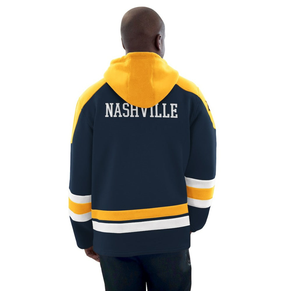 Nashville Predators Starter Hockey Pullover Hoodie -  NHL Hoodies