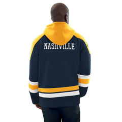 Nashville Predators Starter Hockey Pullover Hoodie -  NHL Hoodies