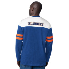 New York Islanders Starter Blitz Durene Long Sleeve T-Shirt -  NHL T-shirts
