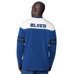 St. Louis Blues Starter Blitz Durene Long Sleeve T-Shirt -  NHL T-shirts