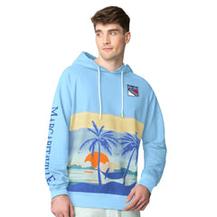 New York Rangers Margaritaville Island Dream Peached Pullover Hoodie -  NHL Hoodies
