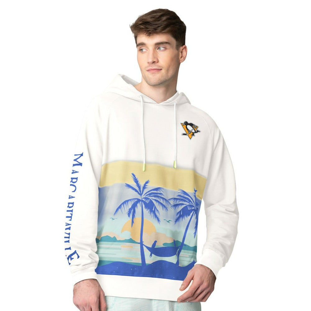 Pittsburgh Penguins Margaritaville Island Dream Peached Pullover Hoodie -  NHL Hoodies