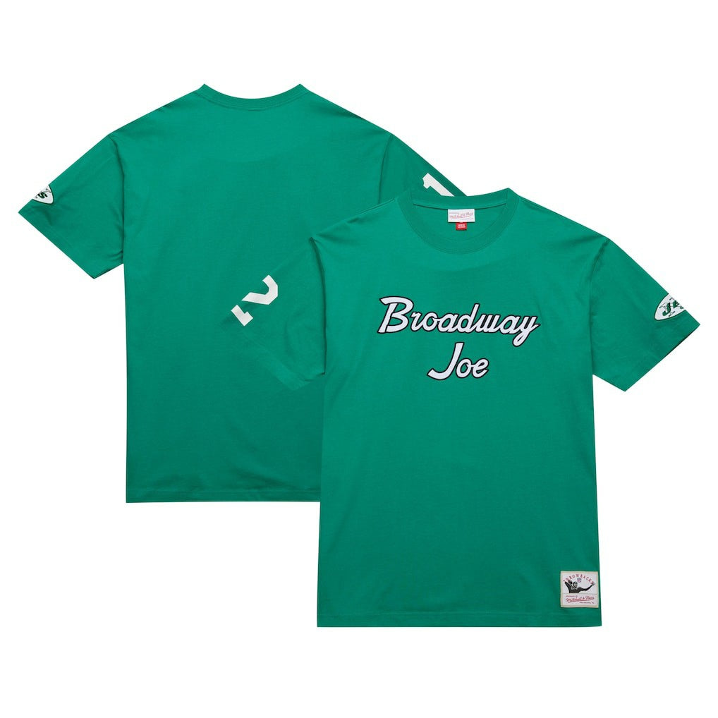 New York Jets Joe Namath  Retired Player Nickname T-Shirt | NFL Near me
