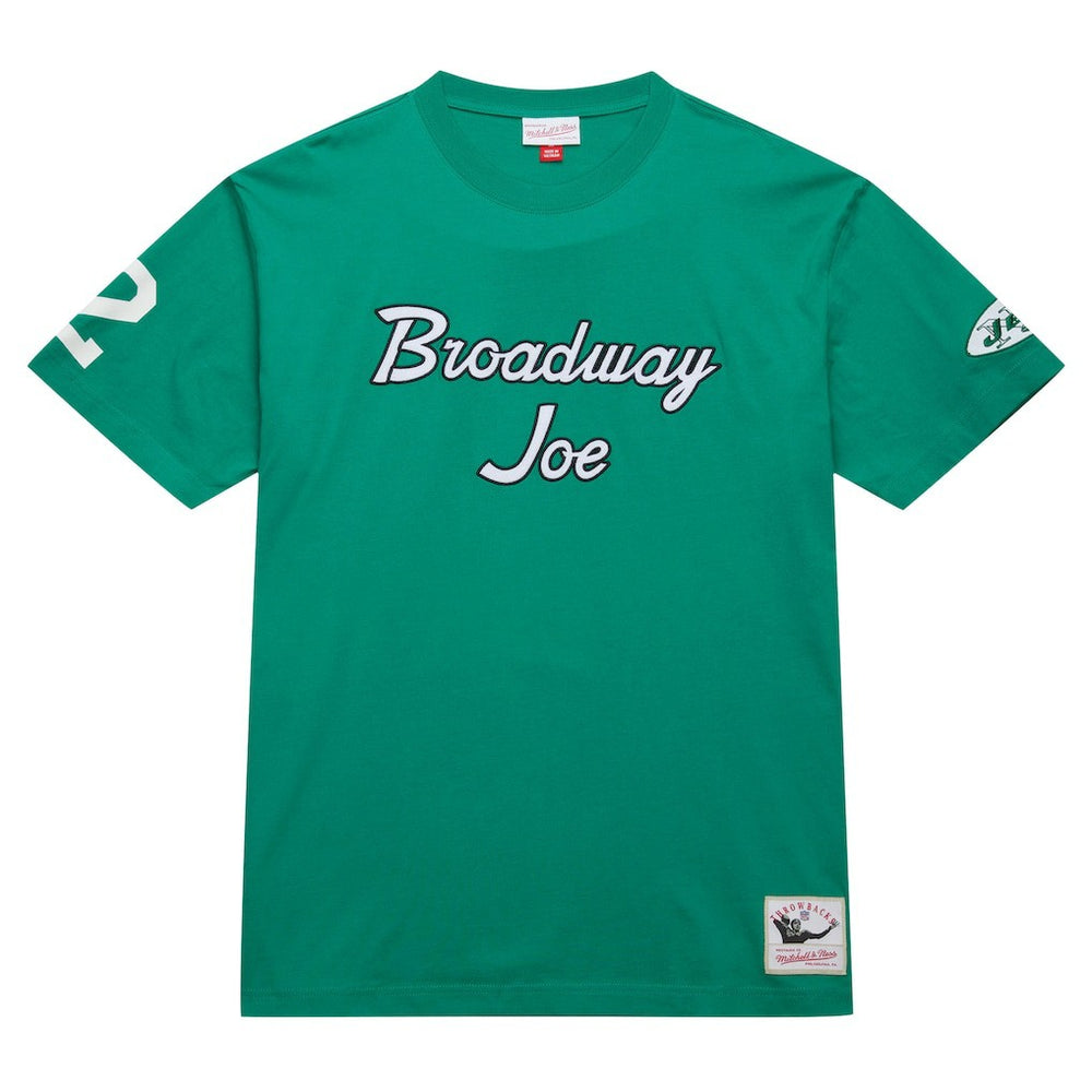 New York Jets Joe Namath  Retired Player Nickname T-Shirt | NFL Near me