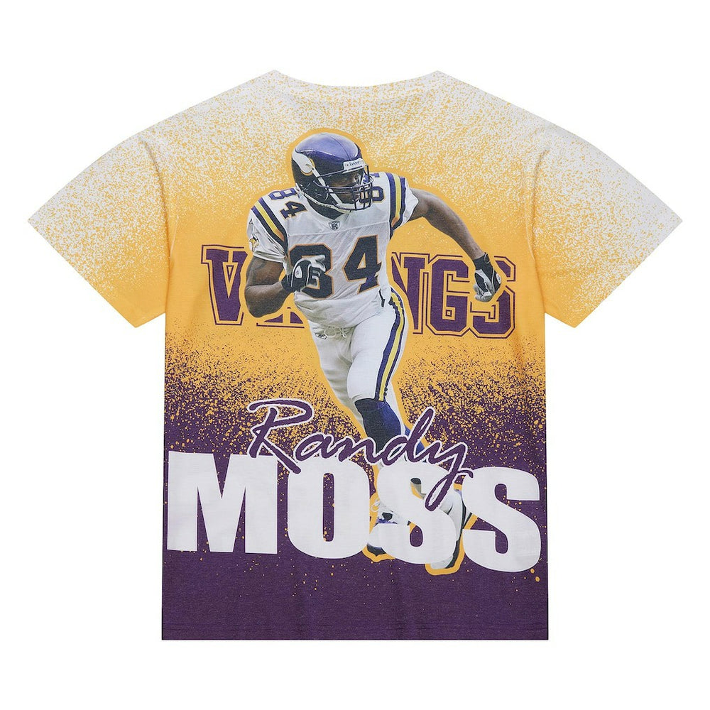 Minnesota Vikings Randy Moss  Burst Retired Player T-Shirt | NFL US