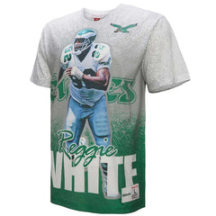 Philadelphia Eagles Reggie White  Burst Retired Player T-Shirt | NFL Sale