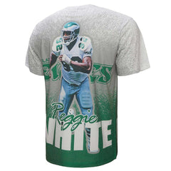 Philadelphia Eagles Reggie White  Burst Retired Player T-Shirt | NFL Sale