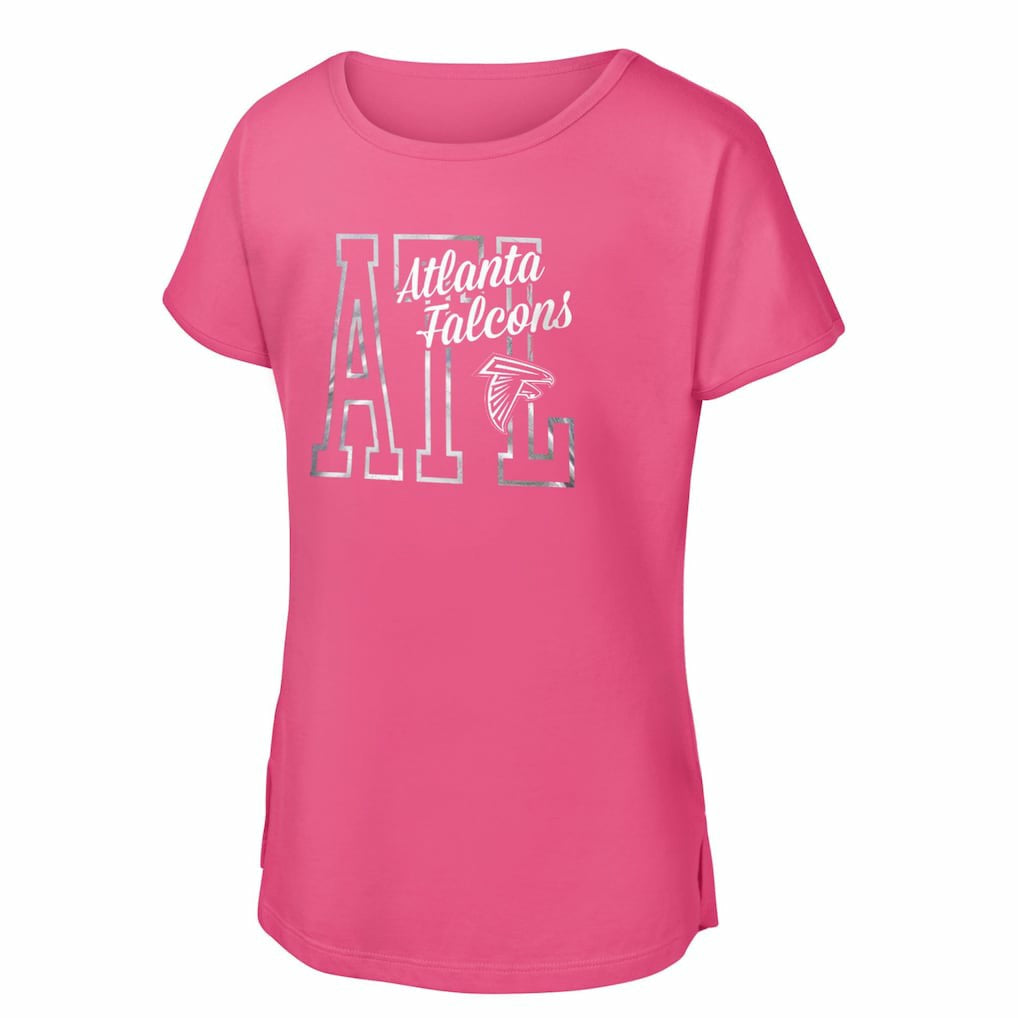 Atlanta Falcons Girls Youth Signal Caller Dolman T-Shirt | NFL Online
