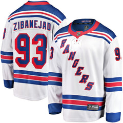 Mika Zibanejad New York Rangers Fanatics Away Premier Breakaway Player Jersey -  NHL Jerseys