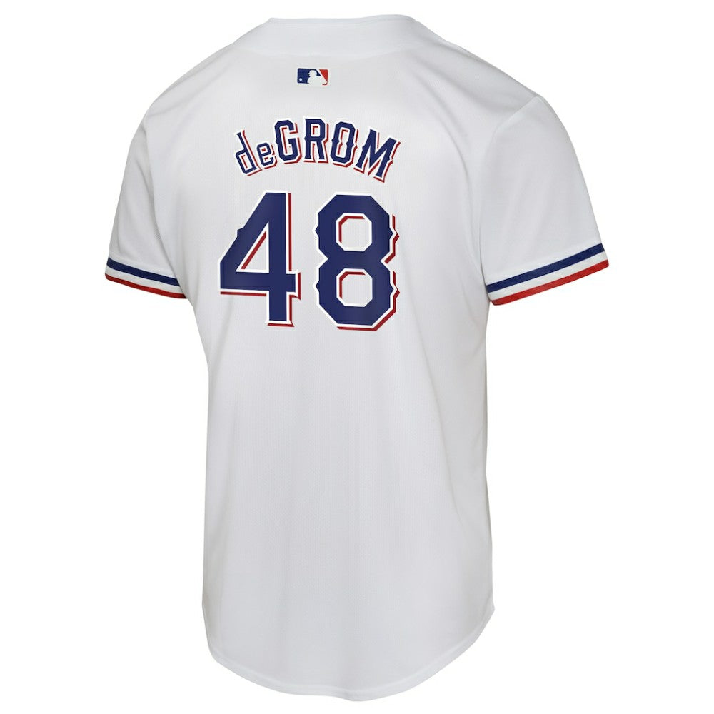 Jacob deGrom Texas Rangers Nike Youth Home Game Player Jersey - MLB Jerseys