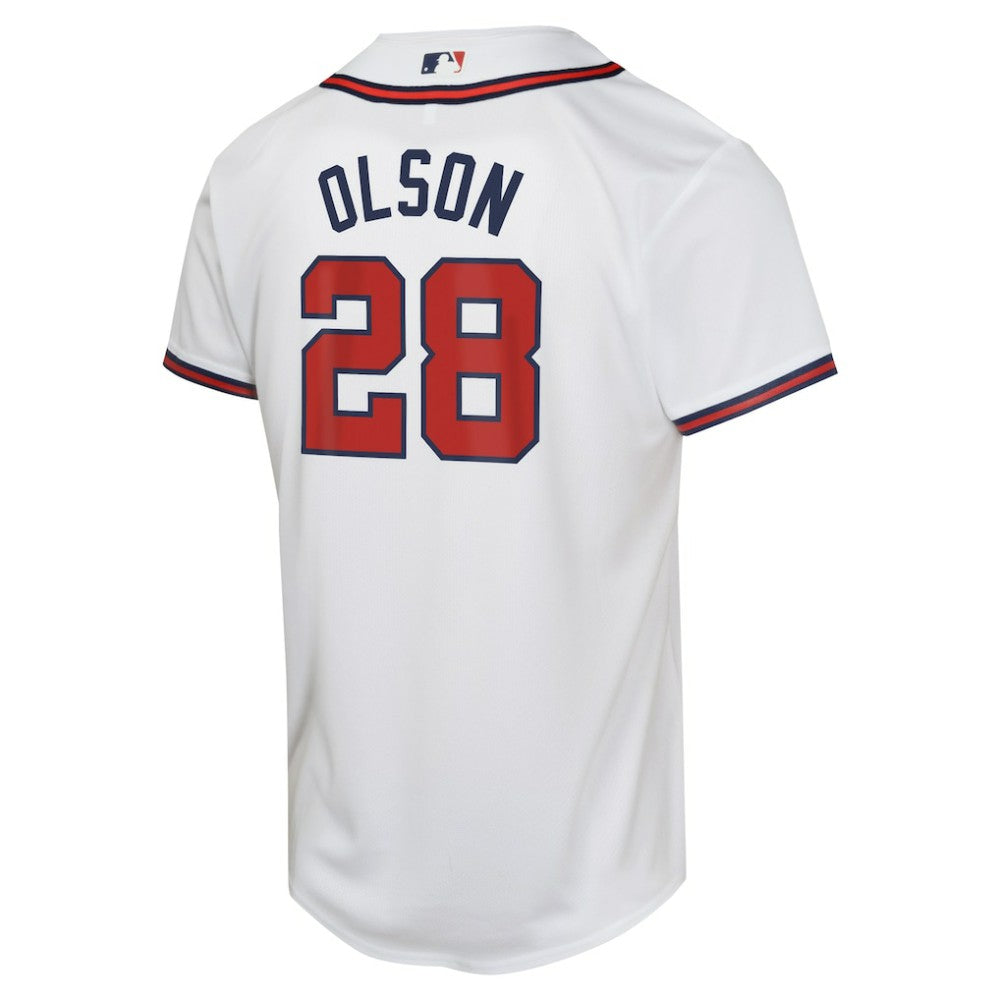 Matt Olson Atlanta Braves Nike Youth Home Game Player Jersey - MLB Jerseys