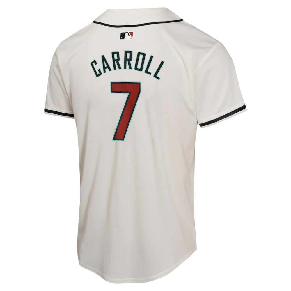 Corbin Carroll Arizona Diamondbacks Nike Youth Home Game Player Jersey - MLB Jerseys