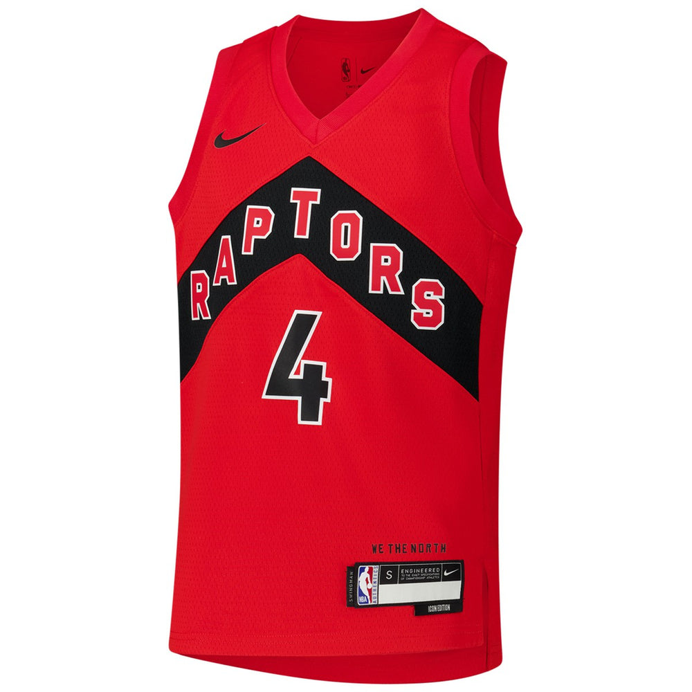 Red Scottie Barnes Toronto Raptors Youth Swingman Jersey | NBA