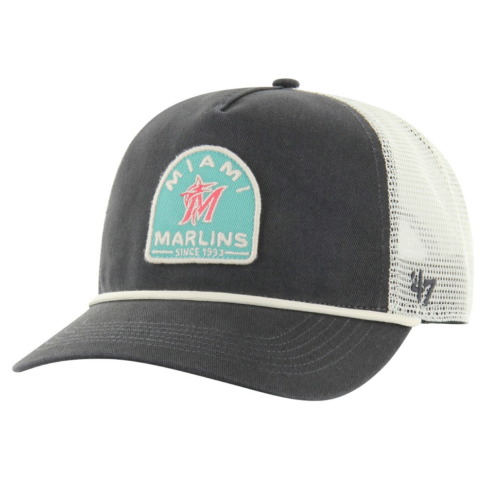 Miami Marlins '47 Cypress Trucker Hitch Adjustable Hat - MLB Hats
