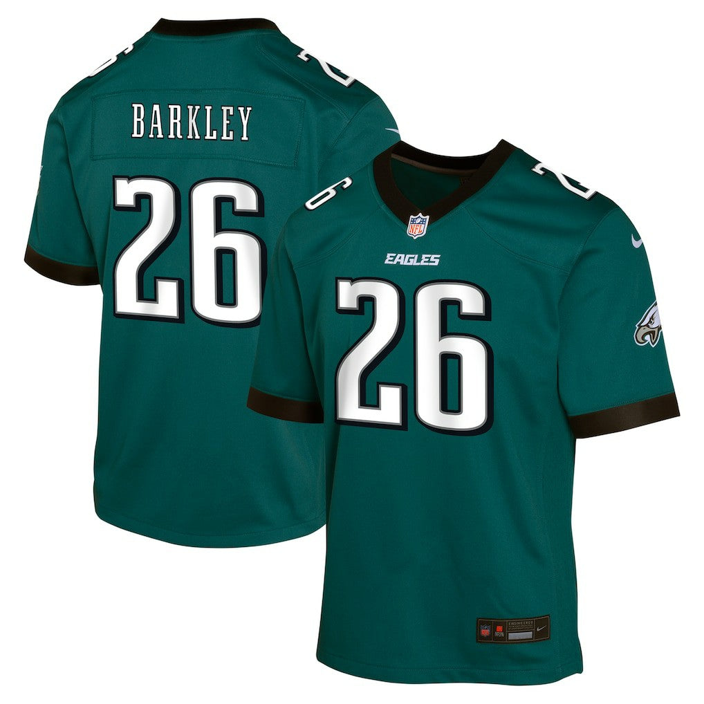 Philadelphia Eagles Saquon Barkley  Youth Game Jersey | NFL Outlet