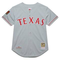 Ivan RodriguezTexas Rangers Mitchell & Ness 1994 Cooperstown Collection Authentic Dark Jersey - MLB Jerseys