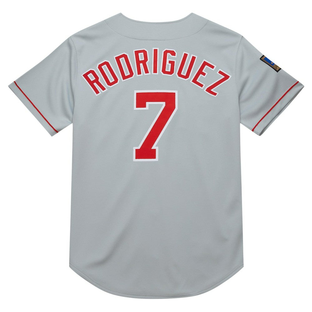 Ivan RodriguezTexas Rangers Mitchell & Ness 1994 Cooperstown Collection Authentic Dark Jersey - MLB Jerseys