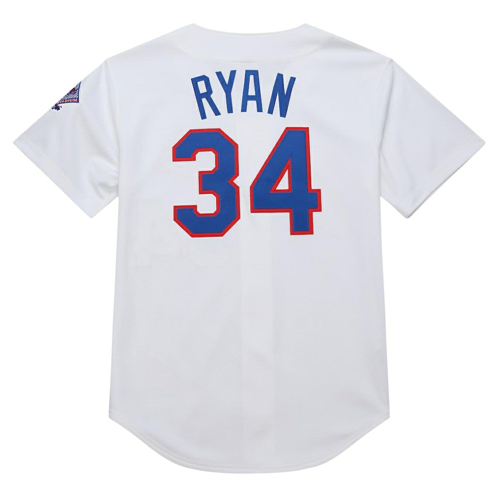 Nolan Ryan Texas Rangers Mitchell & Ness 1993 Cooperstown Collection Authentic Jersey - MLB Jerseys