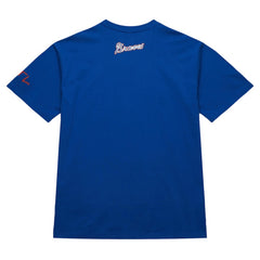 Hank Aaron Atlanta Braves Mitchell & Ness Cooperstown Collection Heavyweight Premium Player Vintage Logo T-Shirt - MLB T-shirts