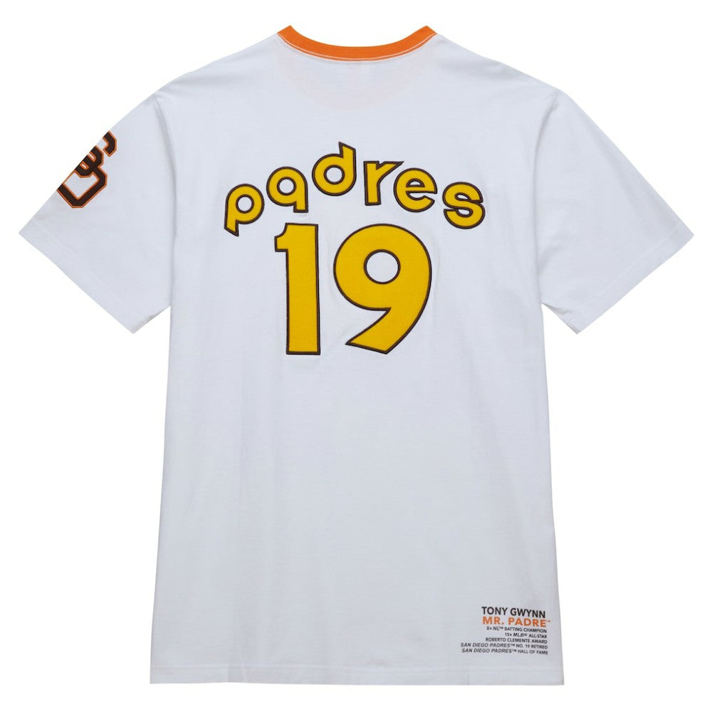 San Diego Padres Mitchell & Ness Cooperstown Collection Player Legends Ringer T-Shirt - MLB T-shirts