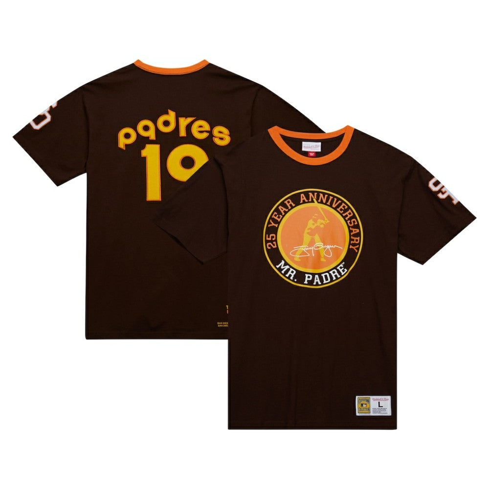 San Diego Padres Mitchell & Ness Cooperstown Collection Player Legends Ringer T-Shirt - MLB T-shirts